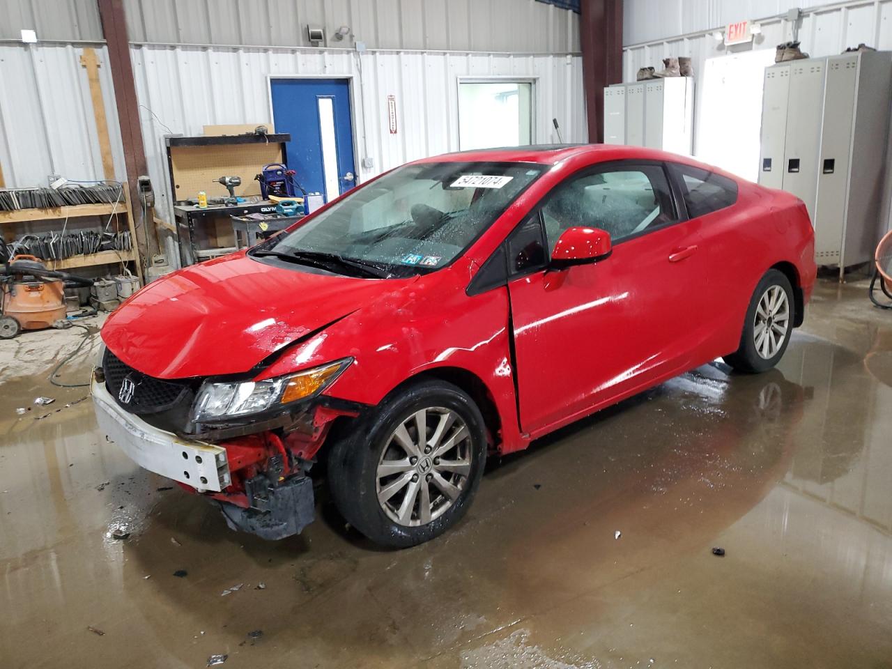 2HGFG3B8XCH530665 2012 Honda Civic Ex