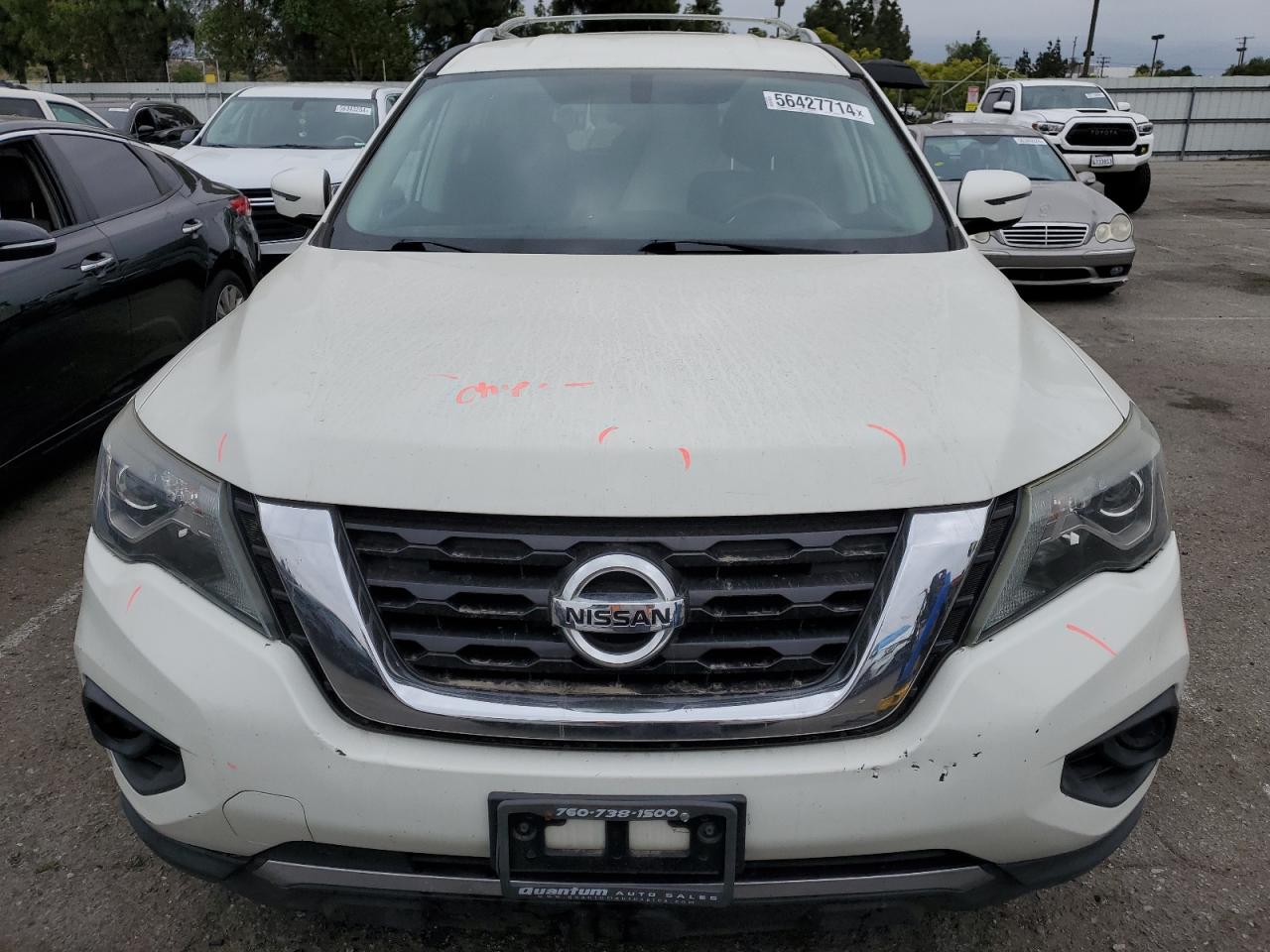 2017 Nissan Pathfinder S vin: 5N1DR2MN7HC699237