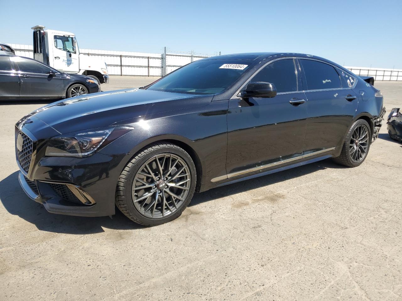 2019 Genesis G80 Base vin: KMHGN4JB3KU295805