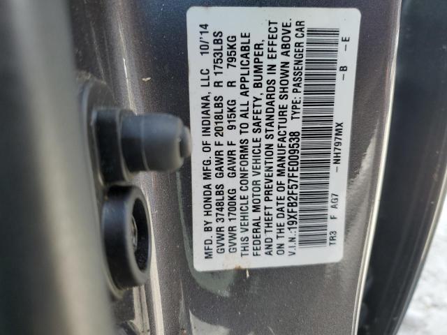 19XFB2F57FE009538 2015 Honda Civic Lx