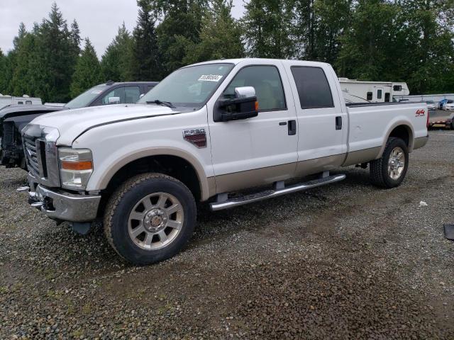 FORD F250 SUPER 2008 white  diesel 1FTSW21R38EE15229 photo #1