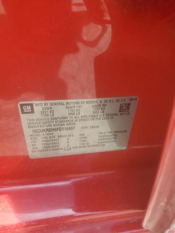 2015 CHEVROLET SILVERADO - 3GCUKREH8FG116887