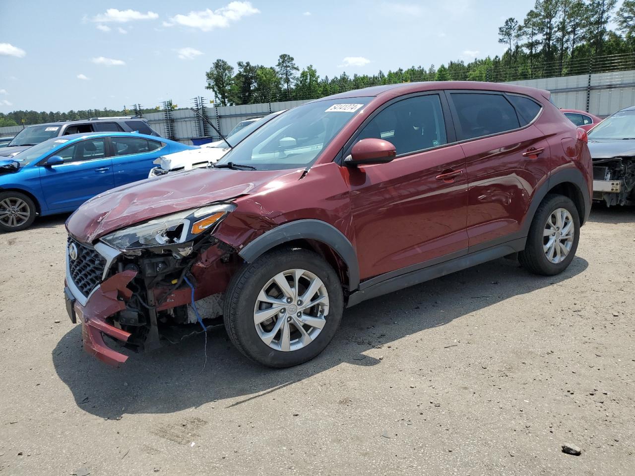 2019 Hyundai Tucson Se vin: KM8J2CA41KU871773