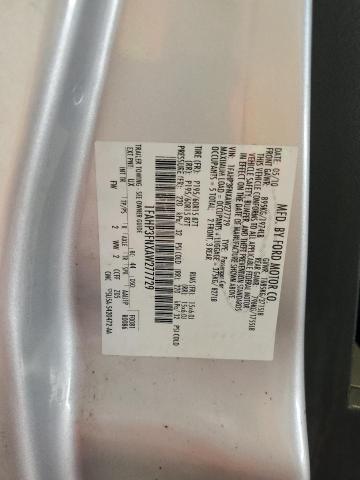 2010 Ford Focus Se VIN: 1FAHP3FNXAW277729 Lot: 54635054