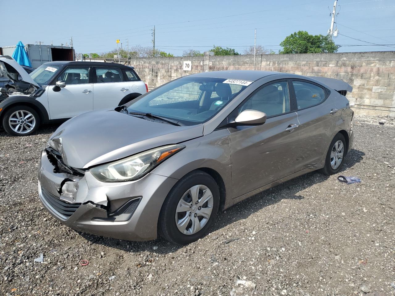 5NPDH4AEXGH754595 2016 Hyundai Elantra Se