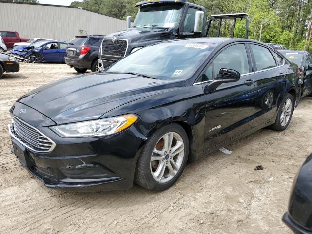 VIN 3FA6P0UU9JR135147 2018 Ford Fusion, S Hybrid no.1