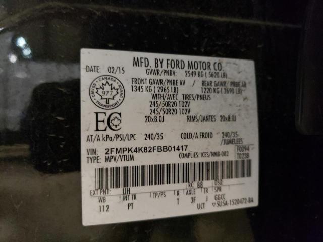 2015 FORD EDGE TITAN - 2FMPK4K82FBB01417