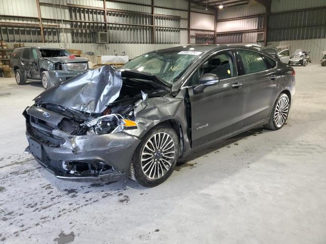 Lot #2535731116 2017 FORD FUSION TIT salvage car