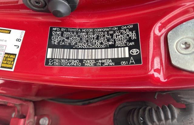 2010 Toyota Prius VIN: JTDKN3DU2A5003611 Lot: 56723044