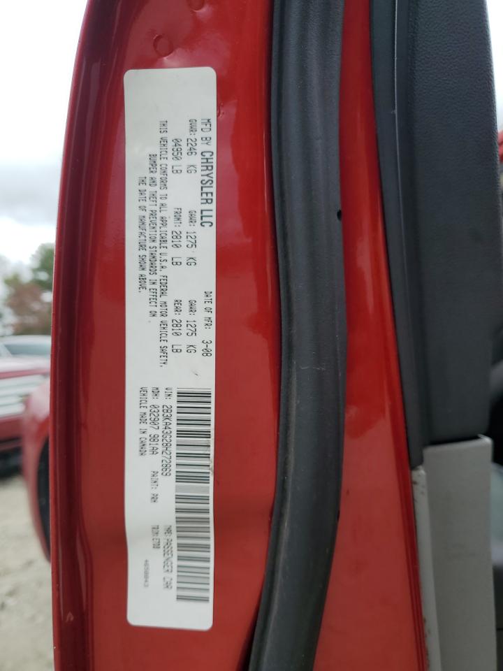 2B3KA43G28H272869 2008 Dodge Charger