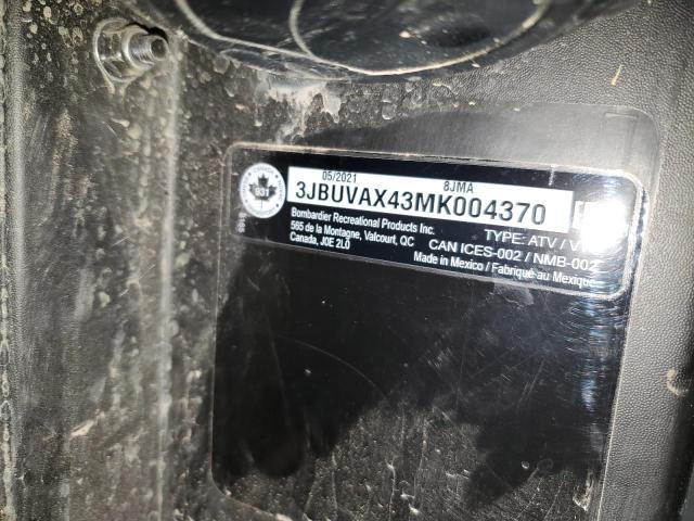 2021 CAN-AM DEFENDER L 3JBUVAX43MK004370