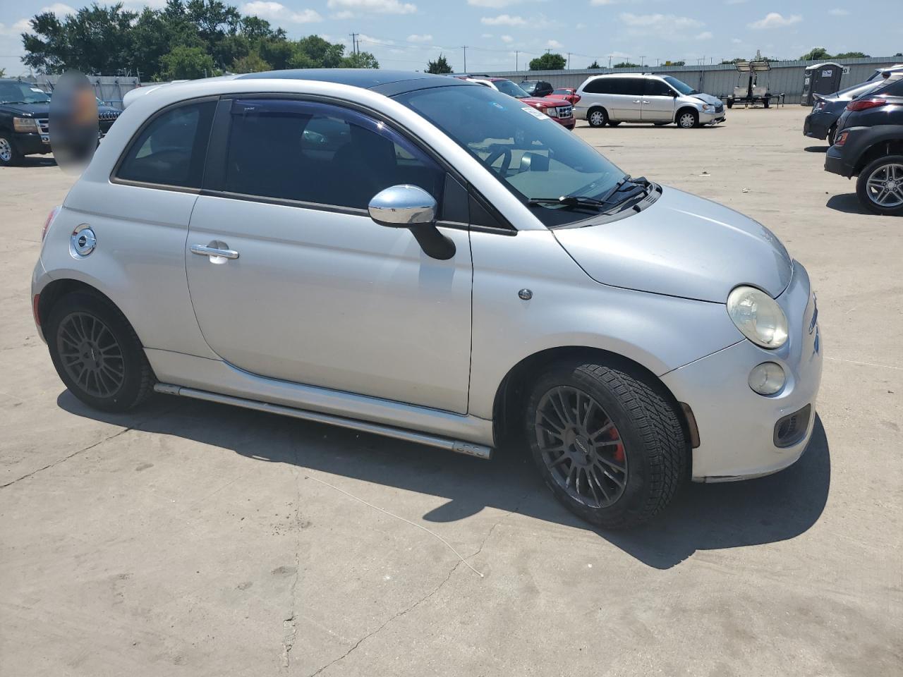 2012 Fiat 500 Sport vin: 3C3CFFBR2CT100588