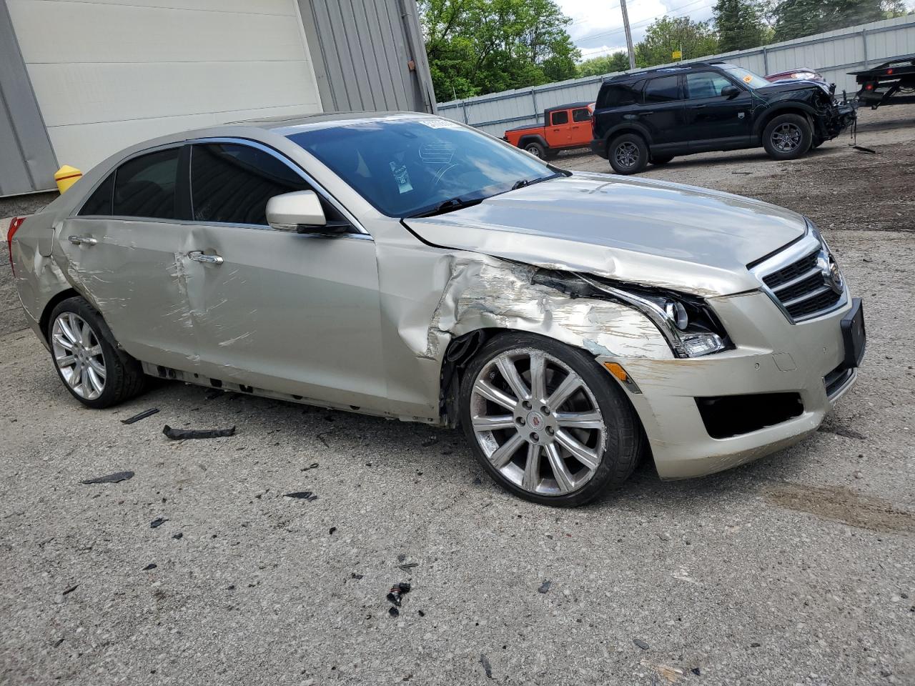 2013 Cadillac Ats Luxury vin: 1G6AH5RX0D0153013