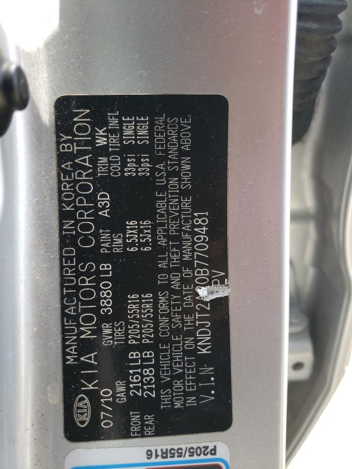 KNDJT2A20B7709481 2011 Kia Soul +