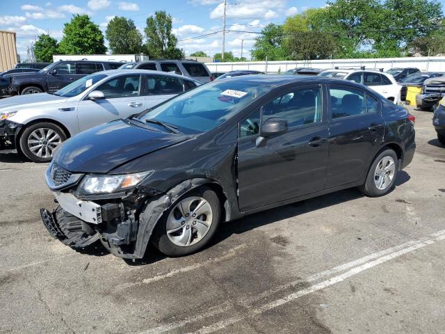 2013 Honda Civic Lx VIN: 19XFB2F52DE068154 Lot: 54129444