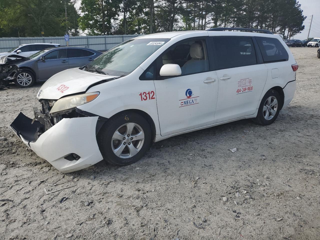 5TDKZ3DC7HS771360 2017 Toyota Sienna Le