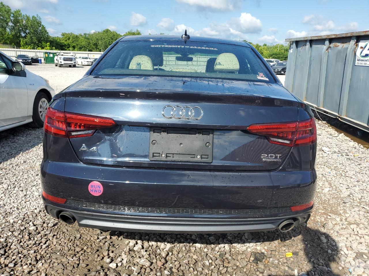 WAUDNAF44HN039088 2017 Audi A4 Premium