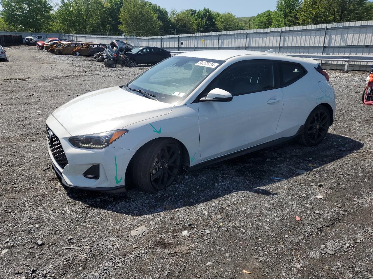 KMHTH6AB2KU010786 2019 Hyundai Veloster Turbo