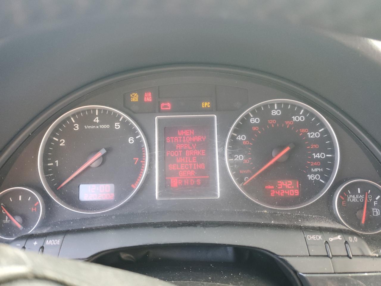 WAUVC68E33A303799 2003 Audi A4 1.8T Avant Quattro