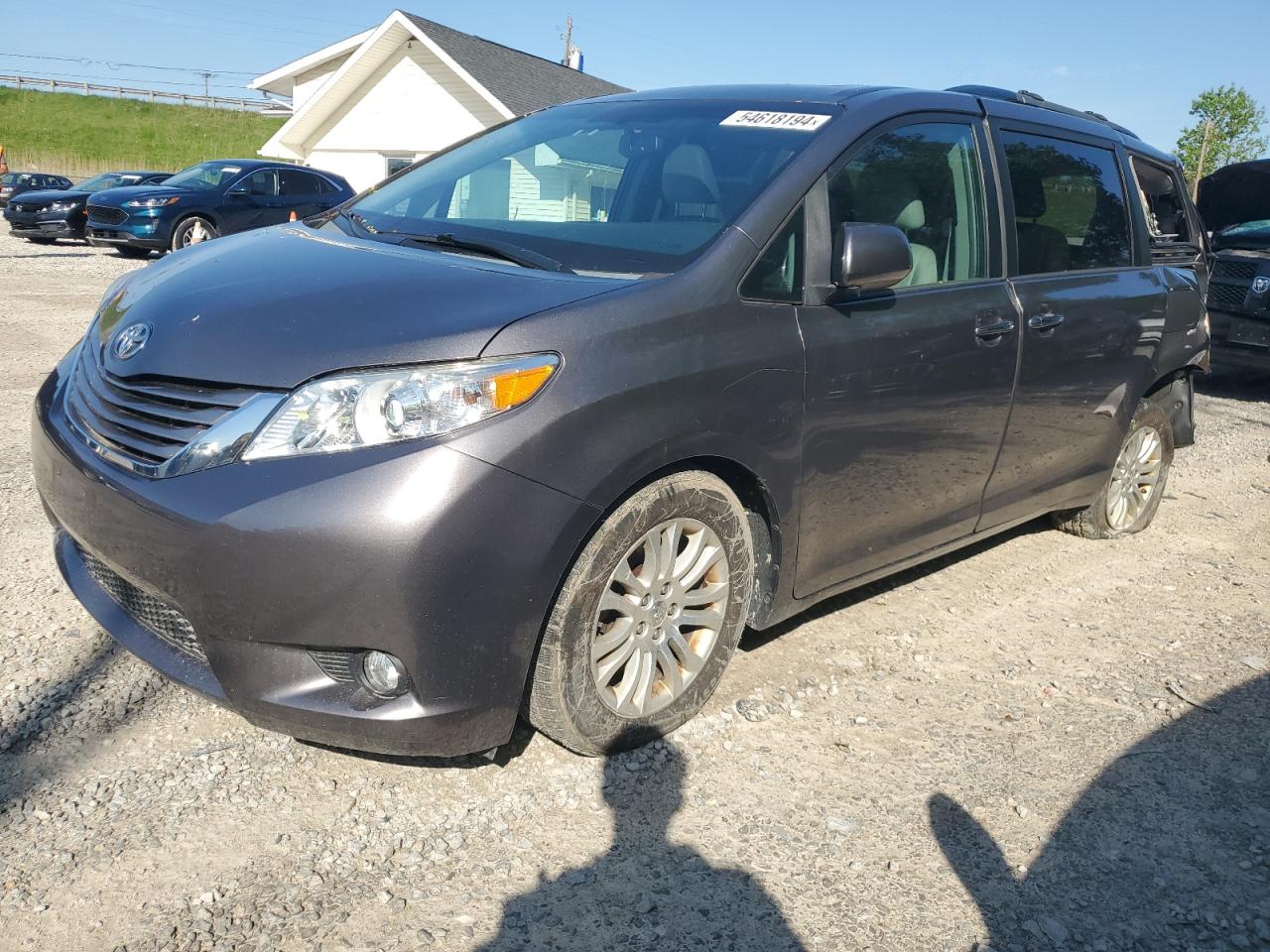 2015 Toyota Sienna Xle vin: 5TDYK3DC0FS628729