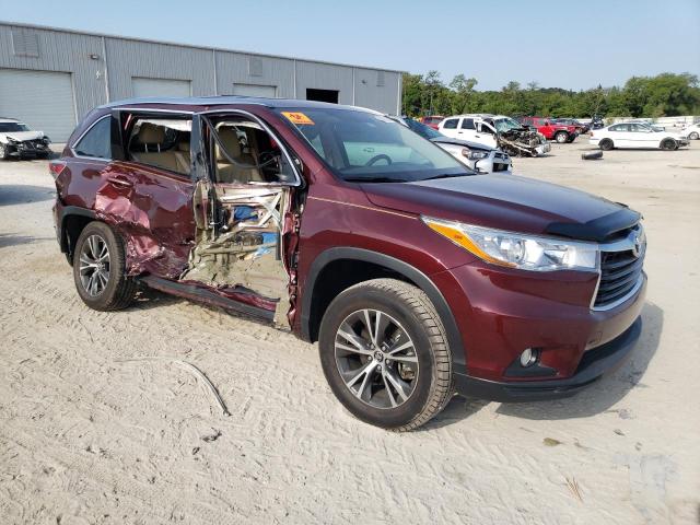 2016 Toyota Highlander Xle VIN: 5TDKKRFH4GS175184 Lot: 53825154