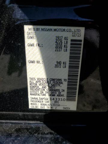 1N4AL3AP5GC143310 2016 NISSAN ALTIMA - Image 12