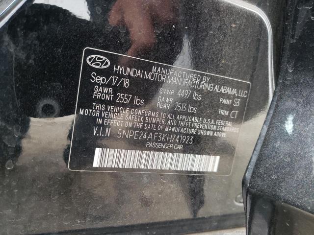 2019 HYUNDAI SONATA SE - 5NPE24AF3KH741923
