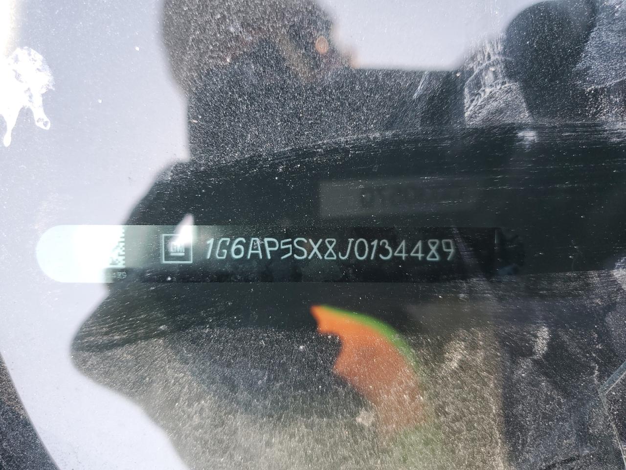 1G6AP5SX8J0134489 2018 Cadillac Cts