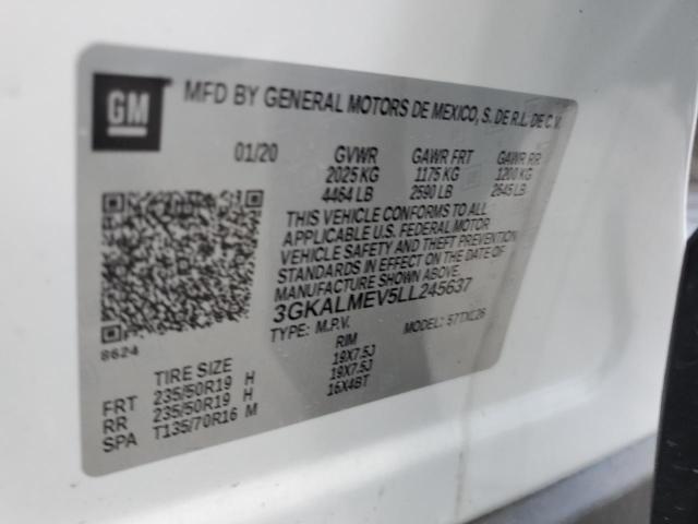 2020 GMC Terrain Sle VIN: 3GKALMEV5LL245637 Lot: 53454284