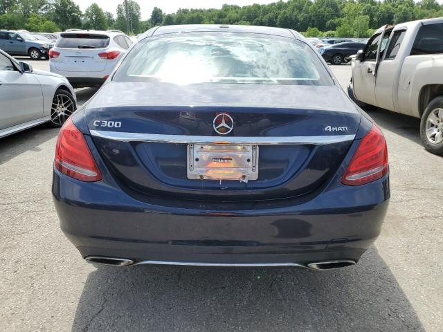 2015 Mercedes-Benz C 300 4Matic VIN: 55SWF4KB6FU004738 Lot: 53002174