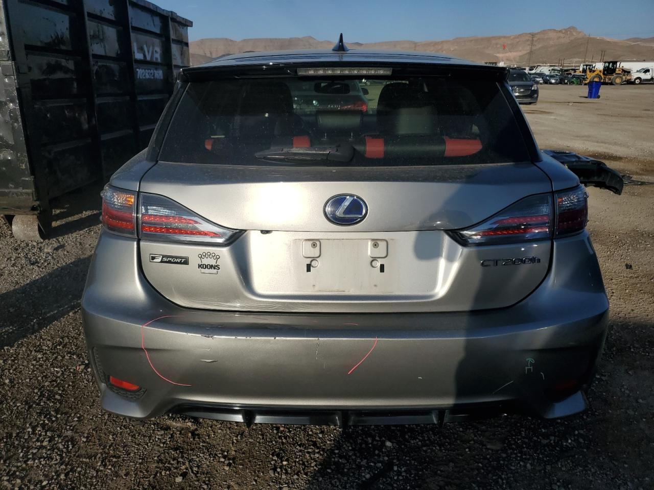 Lot #2912288008 2016 LEXUS CT 200