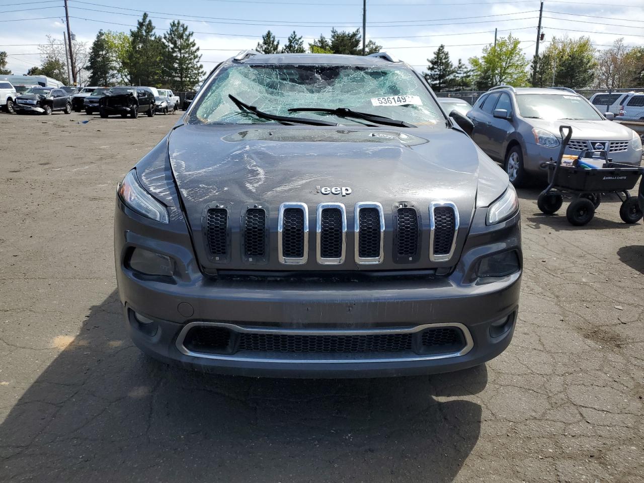 2015 Jeep Cherokee Limited vin: 1C4PJMDS9FW511727