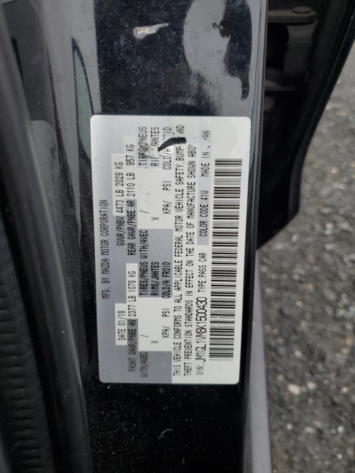 JM1GL1VM8K1500430 2019 Mazda 6 Touring