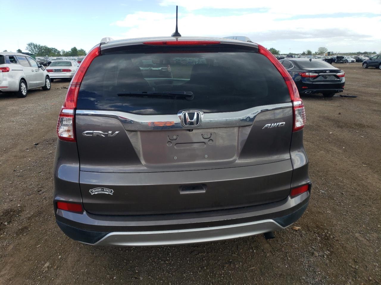 2HKRM4H79FH670503 2015 Honda Cr-V Exl