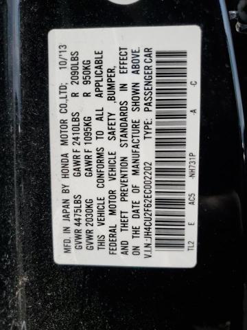 2014 Acura Tsx Tech VIN: JH4CU2F62EC002202 Lot: 55807064