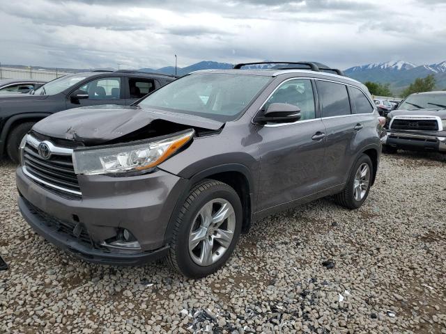 2015 Toyota Highlander Limited VIN: 5TDDKRFH6FS207544 Lot: 55751404