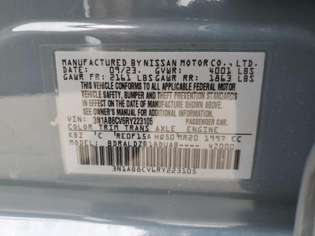 2024 Nissan Sentra Sv VIN: 3N1AB8CV6RY223105 Lot: 53938334