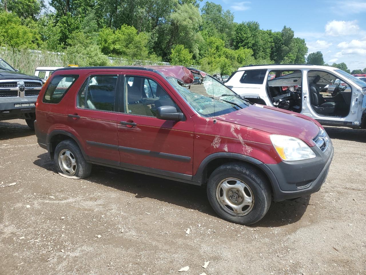 JHLRD68463C011659 2003 Honda Cr-V Lx