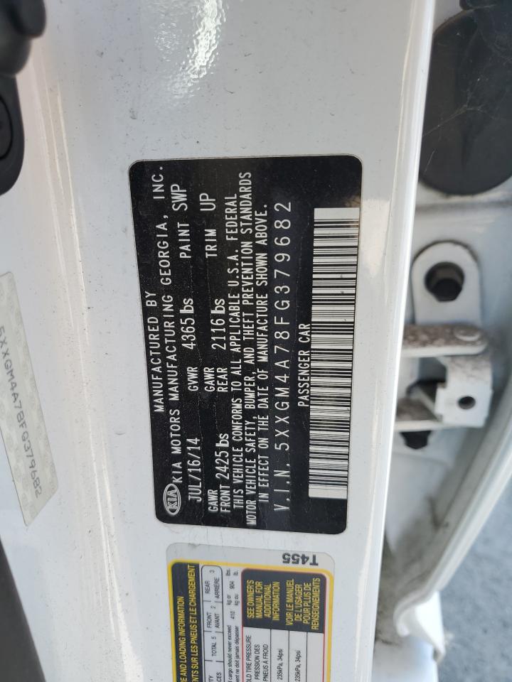 5XXGM4A78FG379682 2015 Kia Optima Lx