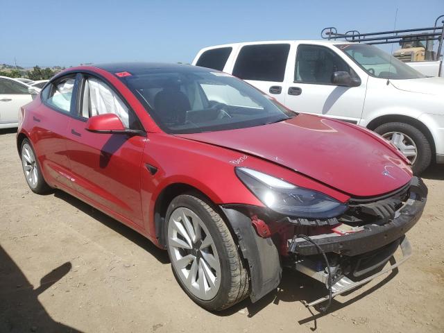 2022 Tesla Model 3 VIN: 5YJ3E1EB7NF130123 Lot: 55530274