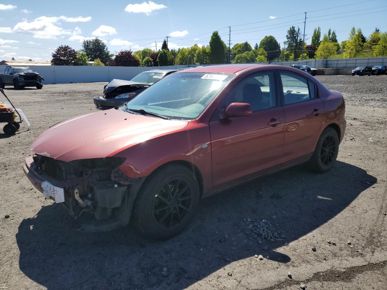 JM1BK12F081106349 2008 Mazda 3 I