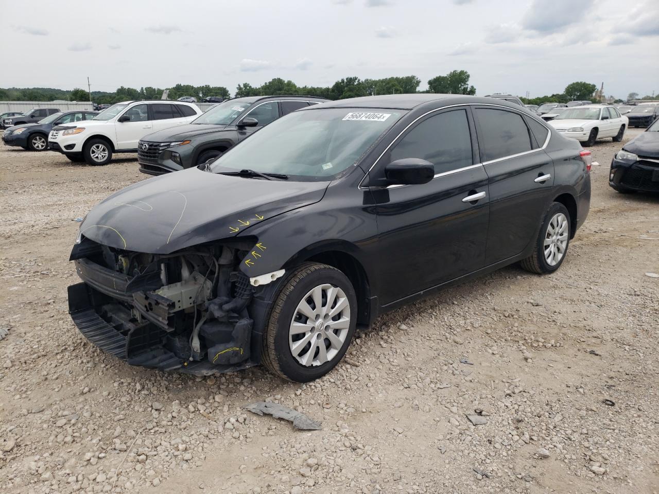 2015 Nissan Sentra S vin: 3N1AB7AP0FL657799