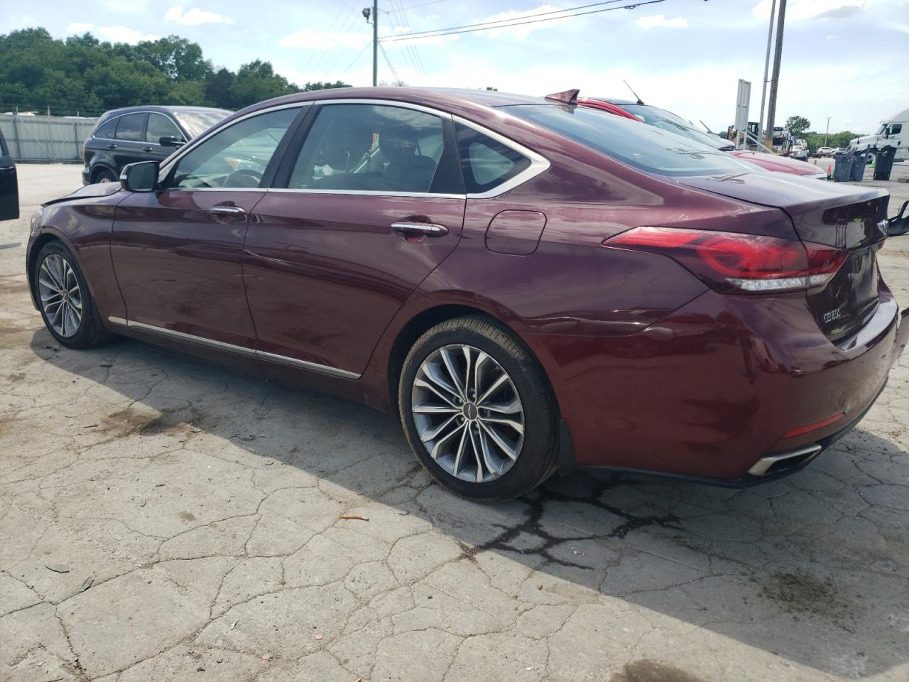 2016 Hyundai Genesis 3.8L vin: KMHGN4JE2GU138736