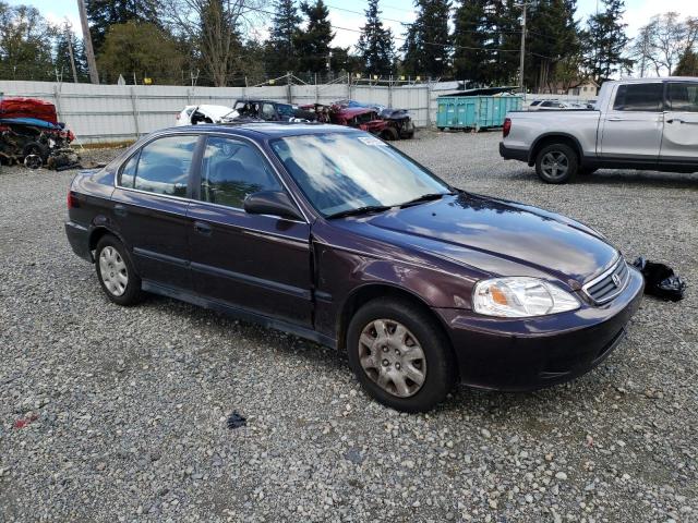 2000 Honda Civic Lx VIN: 1HGEJ6672YL012205 Lot: 54079904