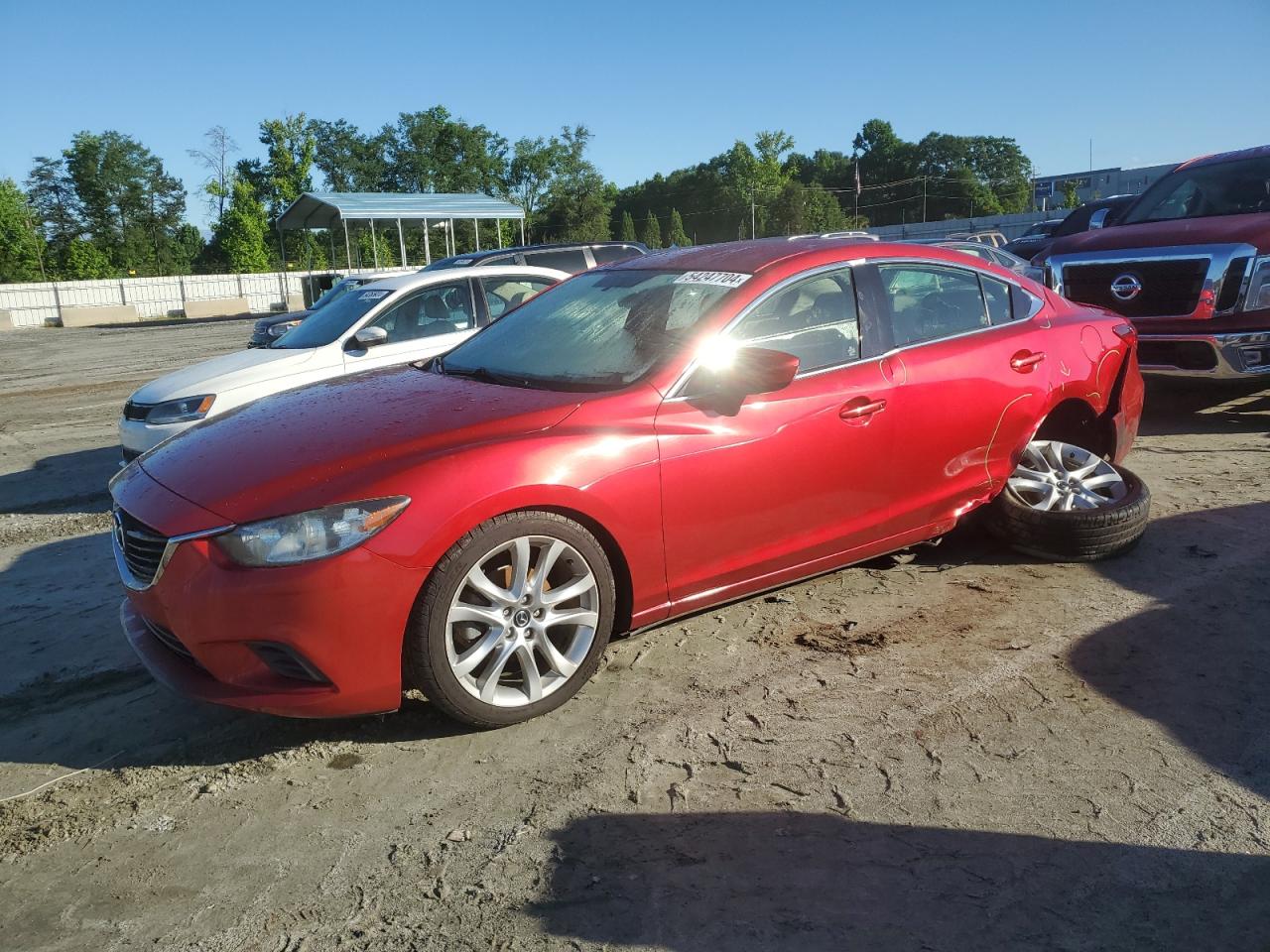 JM1GJ1V67E1138697 2014 Mazda 6 Touring