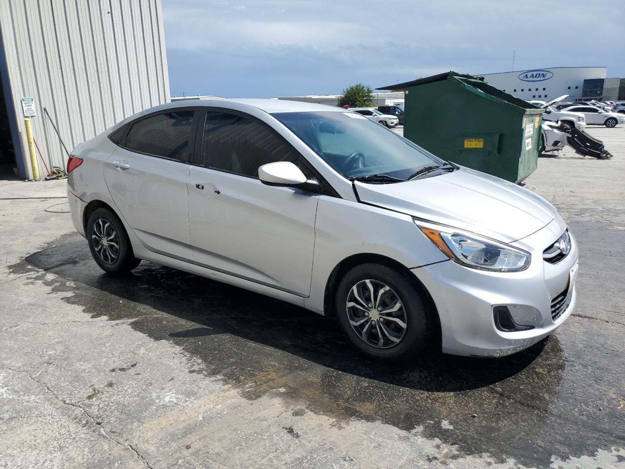 Lot #2943300754 2015 HYUNDAI ACCENT GLS