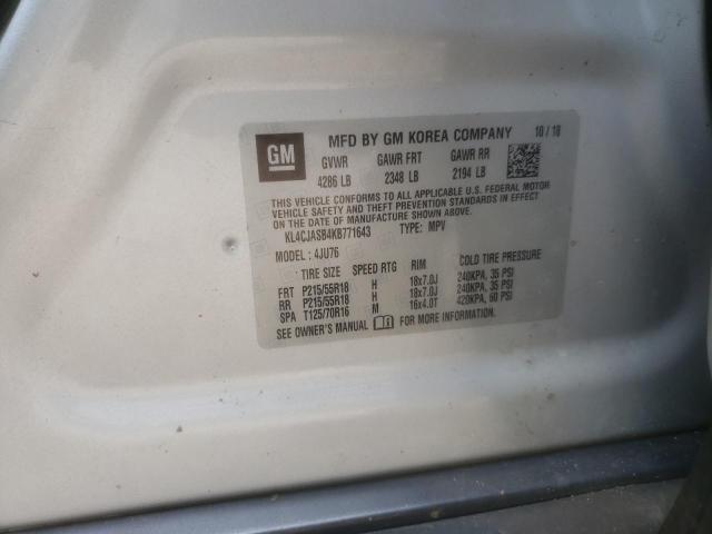 2019 Buick Encore Preferred VIN: KL4CJASB4KB771643 Lot: 55294424