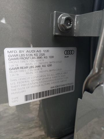 WA1DECF36M1070263 Audi Q3 PREMIUM 13