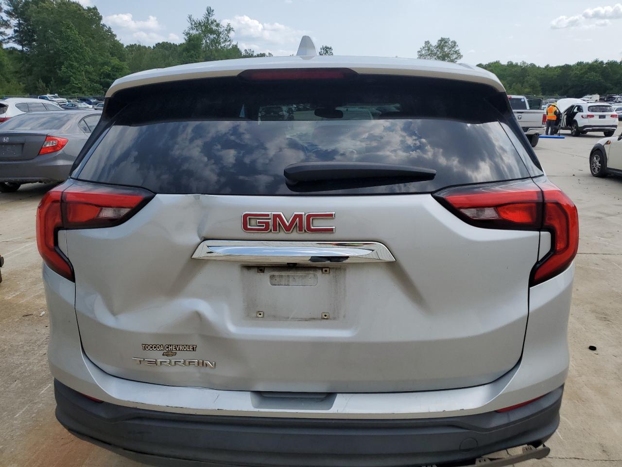 2018 GMC Terrain Sle vin: 3GKALMEV0JL287968