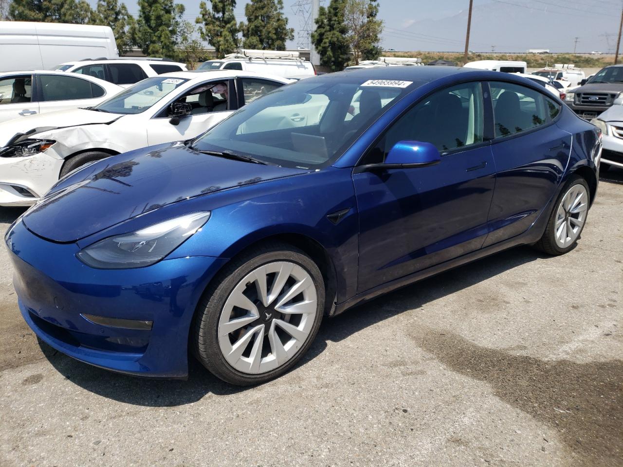 5YJ3E1EA6NF145669 2022 Tesla Model 3